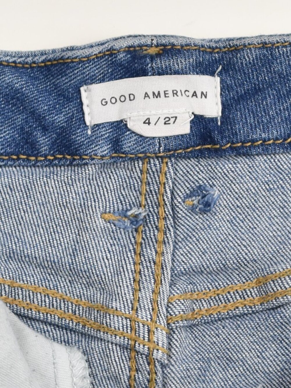 Good American Good Waist Step Hem Jeans - 4 / 27 - Picture 7 of 8